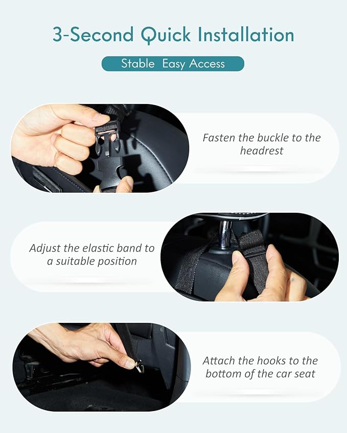 FLORICH Car Organizer Storage Between Seats, Leather Seat Organizer Purse Holder Between Seats, Automotive Consoles & Organizers Storage Car Organizer