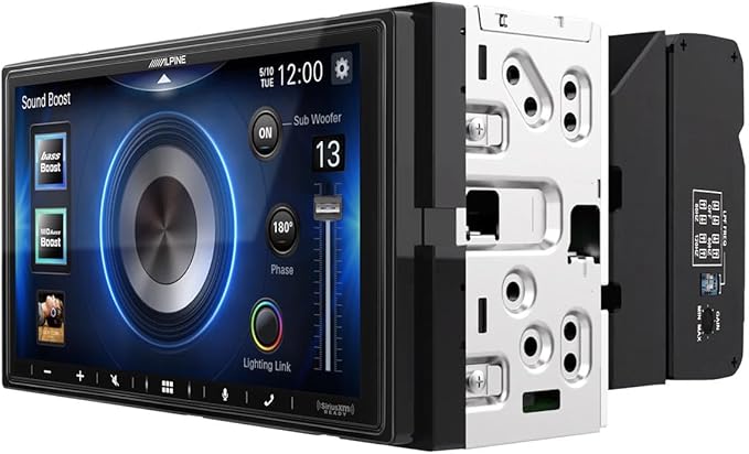Alpine iLX-W670-M Digital Multimedia Receiver with CarPlay, Android Auto and Maestro Compatibility and SWC Adapter