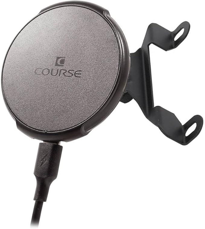 Course Motorsports Direct Fit Phone Mount - Ford F250/F350/F450/F550 (2014-2016) with Navigation - Left or Right - Wireless Charger Compatible with MagSafe - QI1