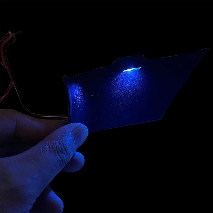 HIGH FLYING for Toyota Camry 2025 2026 Car Accessories Interior Side Door Handle Bowl Atmosphere LED Light ABS 4pcs (Blue Lighted)