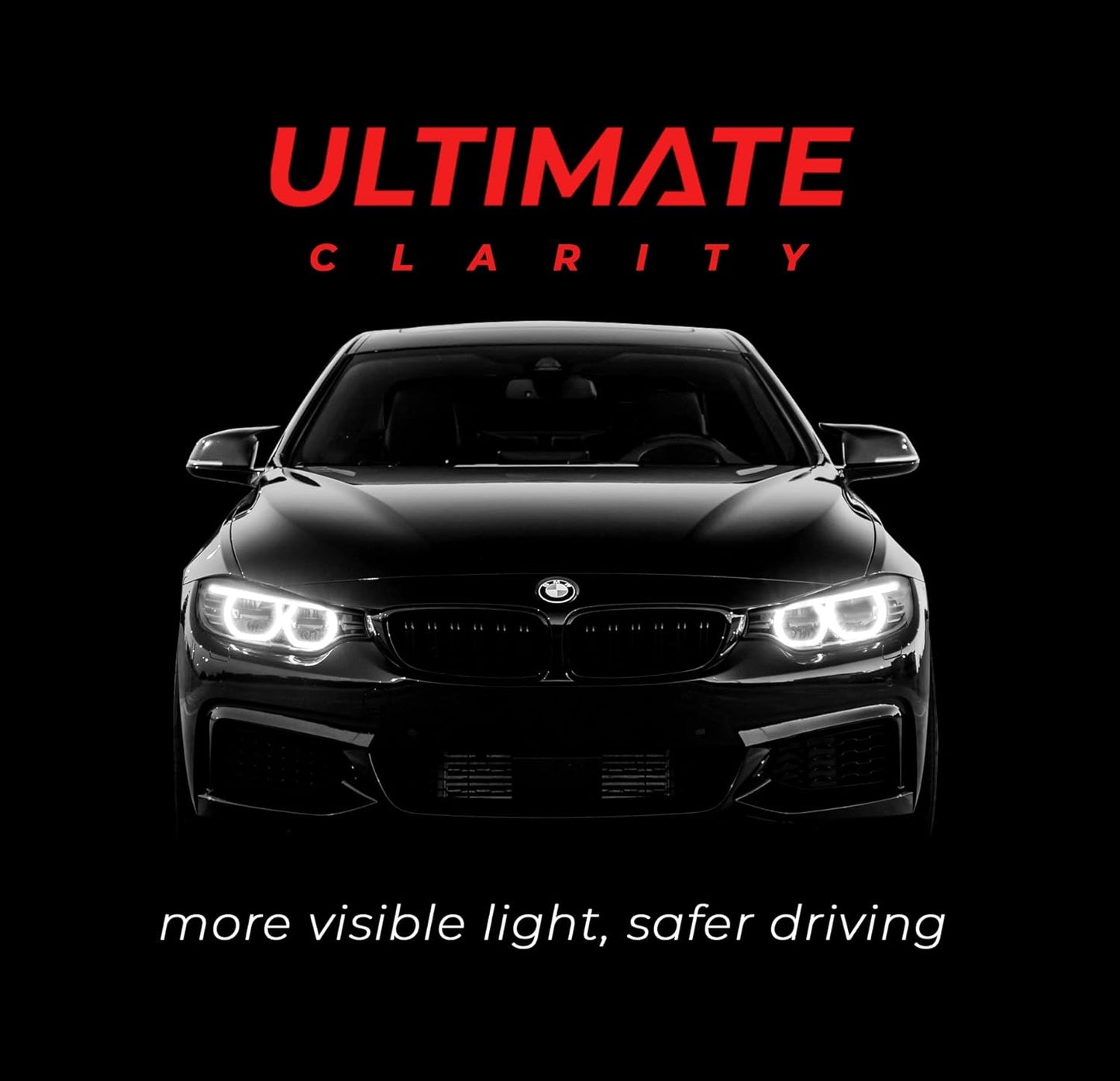 VViViD+ Ultimate Headlight Taillight Tint Vinyl Wrap (16" x 10ft, Dark Smoke)