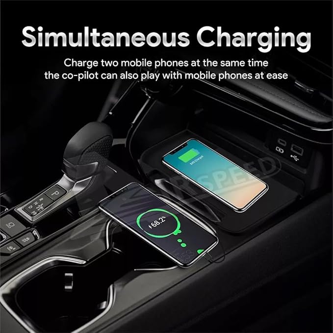 for 2022-2025 Lexus NX 15W Fast Wireless Charger, Car Qi Charging Station Pad Mat fits NX250 NX350 NX350h NX450h