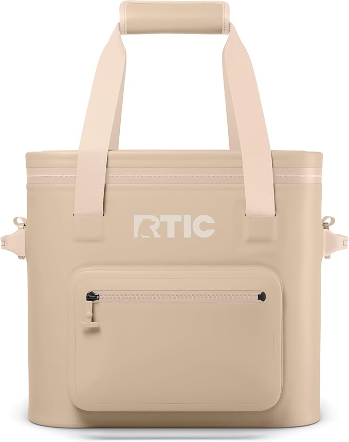 RTIC 30 Can Ultra-Tough Soft Cooler Pro, Insulated, Waterproof, Leak Proof, Portable Floating Bag for Beverage, Drink, Lunch, Outdoor, Beach, Car,Camping, Picnic, Fishing, Boat