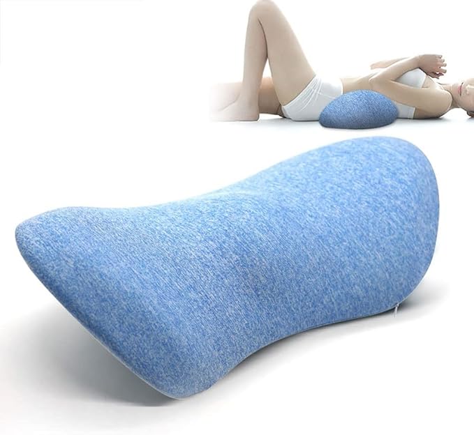 Car Seat Cushion Lumbar Support Pillow for Sleeping Soft Memory Foam Lower Back Interior Products
