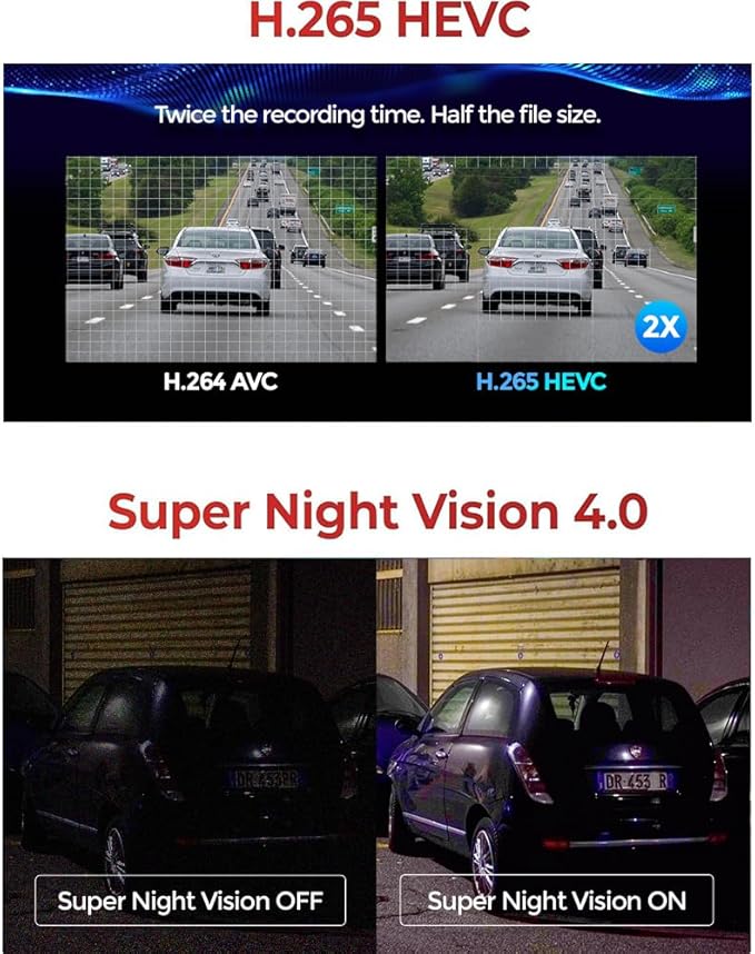 THINKWARE U3000 PRO 4K Front Dash Cam, 64Ghz Built-in Radar Buffered Parking Mode, STARVIS 2 Sensors, HDR, 5GHz Wi-Fi GPS, LTE or Cabin Cam Compatible (64GB Memory Card, CPL, Hardwiring Cable Incl)