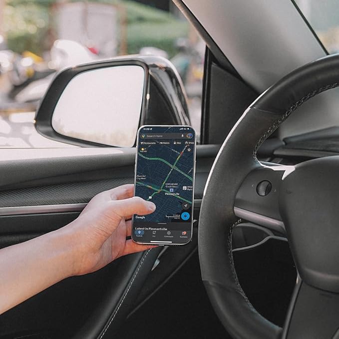 VION Model 3/Y Premium Alloy Phone Mount (2026-2025 New Model Y, 2024-2022 Model Y, 2023-2021 Model 3)