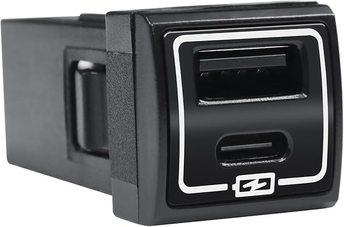 USB Fast Charger for 2024 2025 2026 Toyota Land Cruiser 250 First Edition 1958 Prado Mobile Phone Charging Port Interior Upgrade Modification Automobile Chargers 2026 Toyota Land Cruiser Accessories