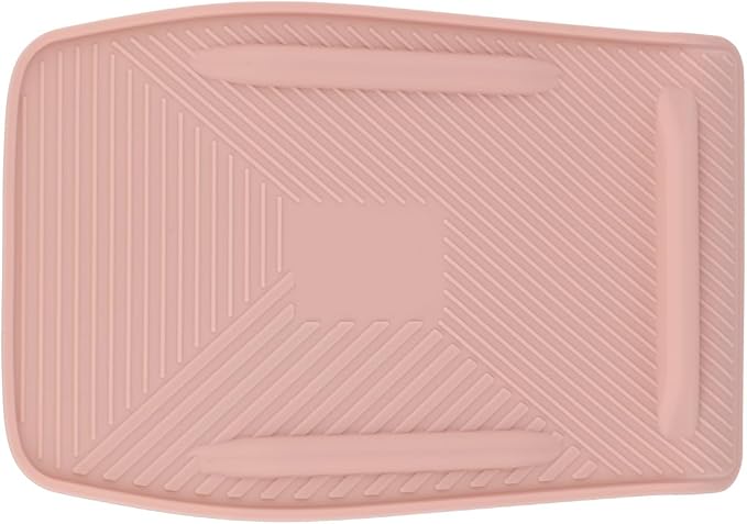 FABULETTA Center Console Wireless Charging Protective Mat for BY0 Seagull Center Console Non-Slip Phone Holder Black Soft Flexible Easy Clean(Pink)
