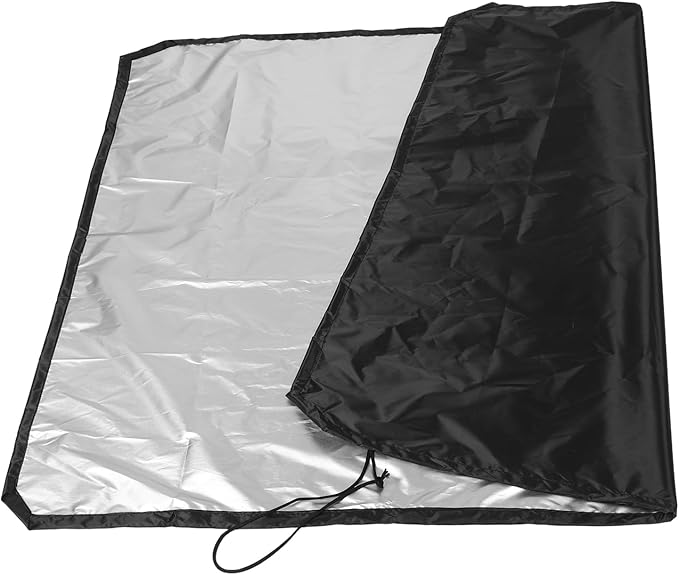 Alipis Car Roof Rack Cover Heavy Duty Rain Protector for SUV and All Vehicles Easy Installation for Off-Road Travel and Cargo Storage