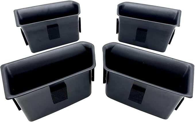 JOJOMARK Compatible with VW Atlas and Cross Sport 2018 2019 2020 2021 2022 2023 Accessories Door Grab Handle Storage Box Organizer Tray (Not fit for 2024)