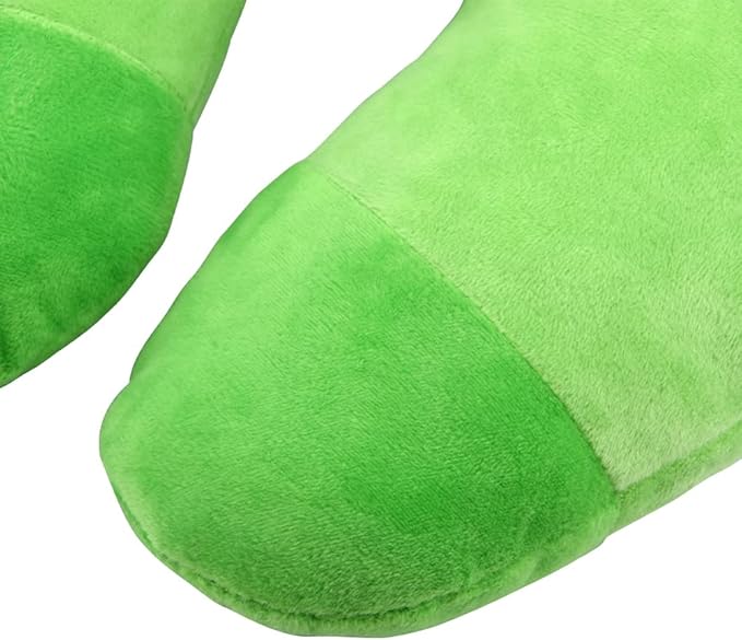 Travel Pillow for Kids, Cute Animal Neck Pillow Support U Shaped Cushion Plush Soft Rest Reading Pillows Sleeping Pillows for Airplane Train Car (Color:Frog)