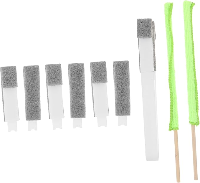 OUNONA 1 Set Blinds Cleaning Tool Window Blinds Duster Brush for Car Vents Air Conditioner Lightweight Portable Cleaning Multi Purpose Design