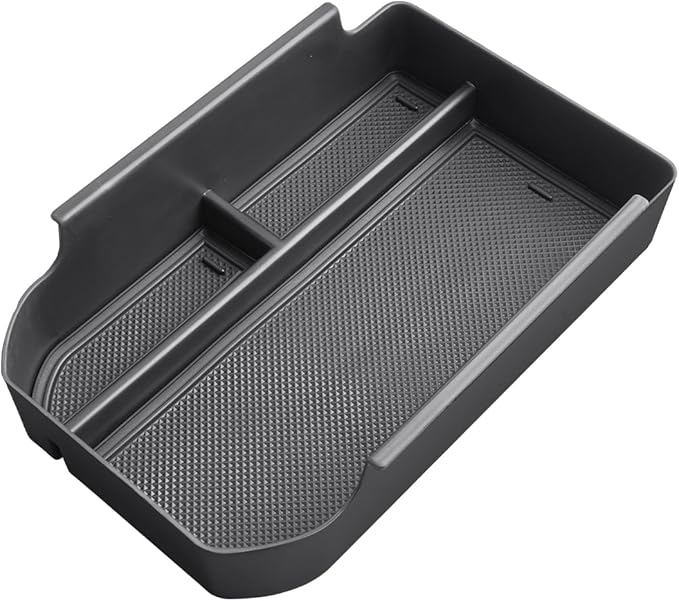 CDEFG 2026 Land Cruiser Center Console Organizer Compatible with 2024 2025 2026 Toyota Land Cruiser 1958 250 Prado J250 LC250 Accessories Middle Console Armrest Storage Box (NOT Fit with a Cool Box)