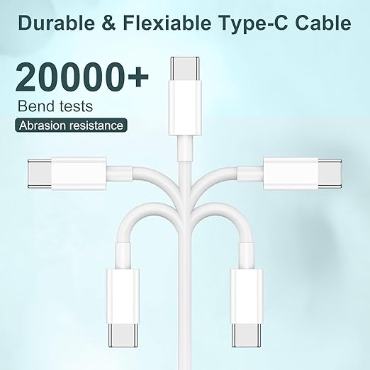 100W USB C Charger Block,Super Fast Charging Station/10ft USB C Cable Cord Long, 65W Type C Laptop Adapter for MacBook Pro/Air/iPhone 17 16 15 Pro Max/Samsung Galaxy S26 S25 S24 S23 S22 S21 Ultra/Plus