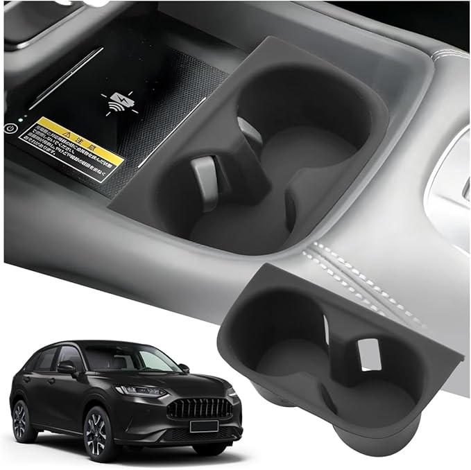 SXCY for 2025 2026 2027 Honda HRV Cup Holder Insert for 2023-2025 2026 2027 Honda HRV Accessories 2026 2027 HR-V Cup Holder Limiter Silicone Drink Holder Adapter Non-Slip Drink Stopper Stabilizer