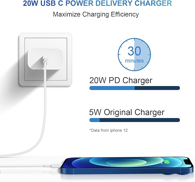 iPhone Charger Fast Charging 10FT iPhones 17 16 15 Charger 3 Pack Type C Chargers USB C Charger Compatible with iPhone Air 17/17 Plus/17 Pro/17 Pro Max/16/16 Plus/16 Pro/16 Pro Max/15