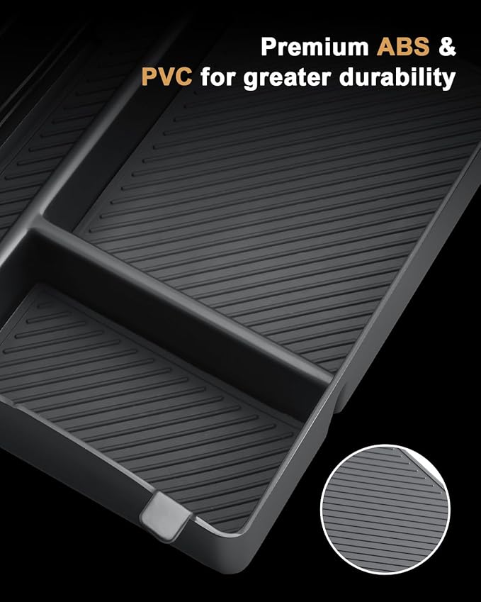 2026 Palisade Center Console Organizer - Upper Layer For 2026 Palisade Armrest Box Organizer Tray - Compatible with 2026 Hyundai Palisade Hybrid Calligraphy Accessories ABS - Only Fit Calligraphy Trim