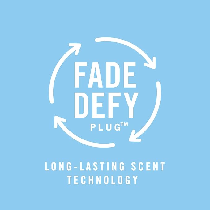 Febreze Odor-Fighting Fade Defy PLUG Air Freshener Refill, Hawaiian Aloha, (2) .87 fl. oz. Oil Refills