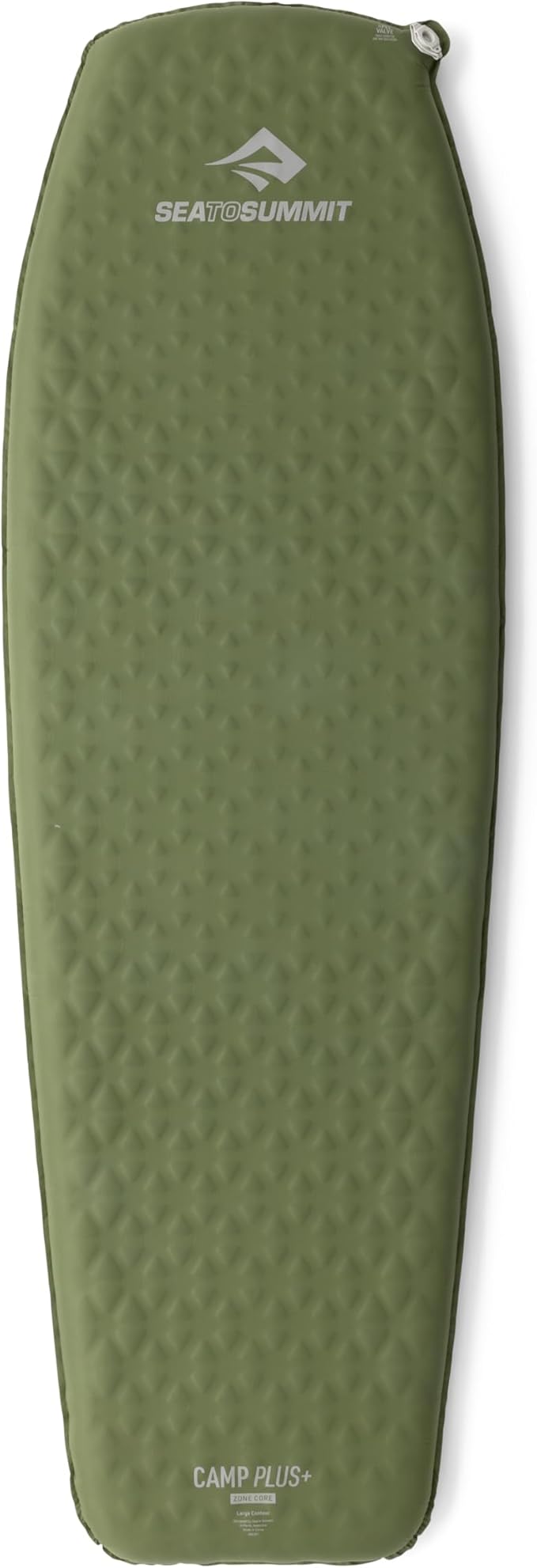 Sea to Summit Camp Plus Self-Inflating Foam Sleeping Mat for Camping - Tapered - Large (78 x 25.2 x 2.6 inches)