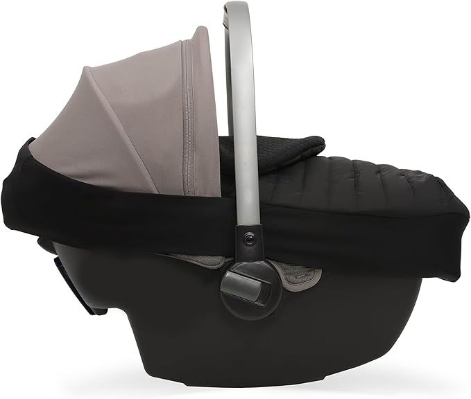 Little Unicorn Winter Car Seat Cover | Premium Insulated Fabric | Universal Fit & Easy to Install | Travel Bag Included (Black)