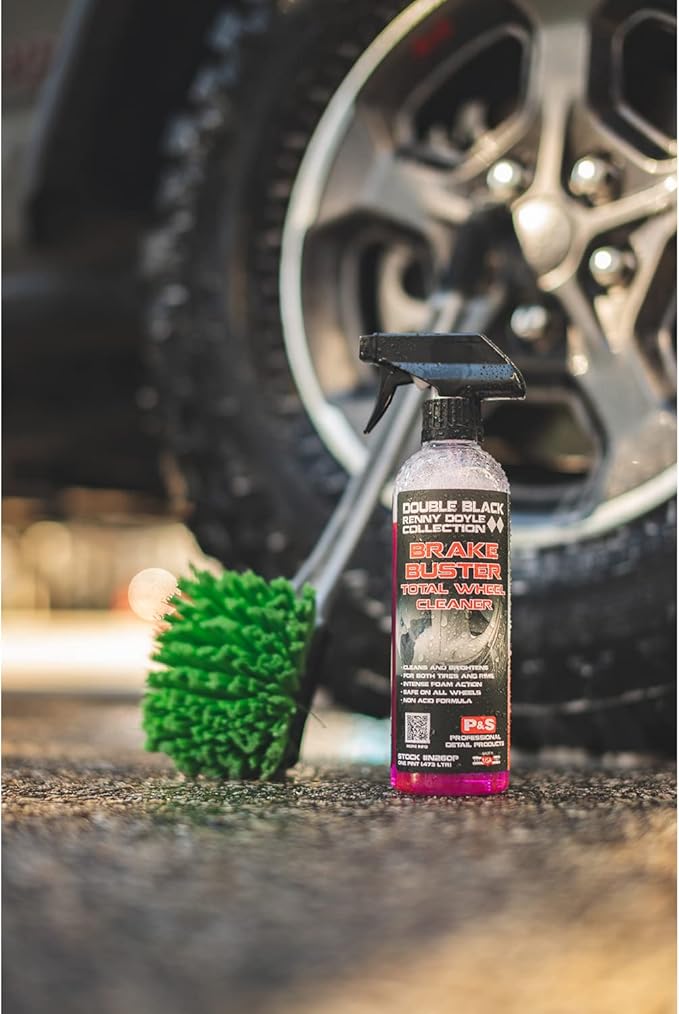 P & S PROFESSIONAL DETAIL PRODUCTS - Brake Buster Wheel Cleaner - Non Acid, Removes Brake Dust, Oil, Dirt, Light Corrosion (5 Gallons)