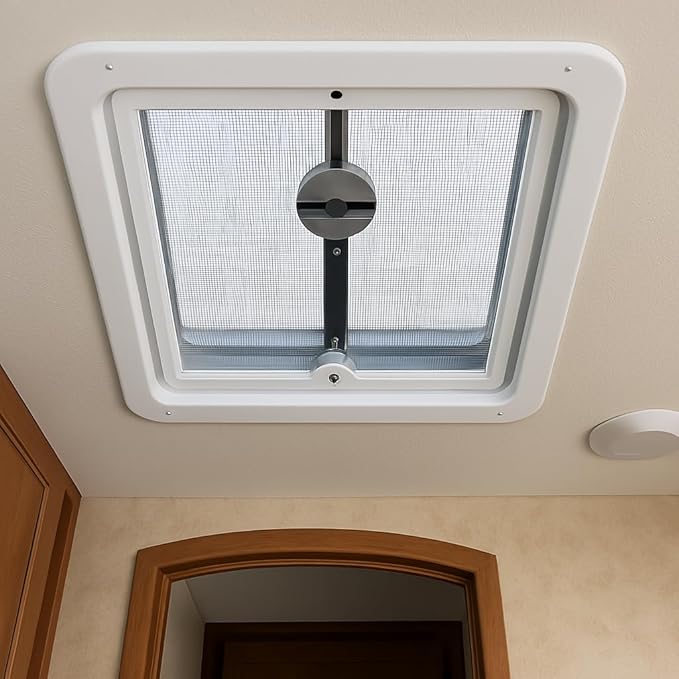 Heng's 71111-C1G1 Standard Mount Universal Vent - White