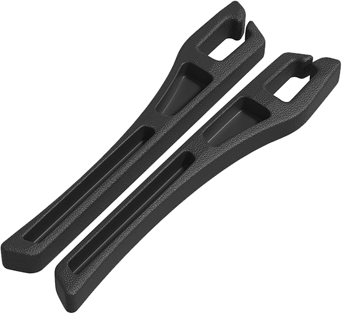 Car Seat Gap Filler Organizer, 2PCS Multifunctional Vehicle Fill Gap Blocker with Storage Slot Between Seat Console, Anti-Drop Auto Interior Organization, Universal for SUV Truck Sedan(Black)