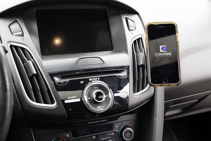 Course Motorsports Direct Fit Phone Mount - Ford Focus (2012-2018) Compatible with All Phones - Magsafe Compatible Magnetic