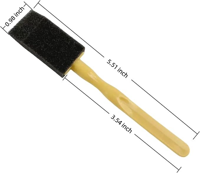 20 PcsCar Air Vent Cleaning Brush, Disposable Car Air Vent Cleaning Sponge Head, Mini Duster for Automotive AC Vents, Dashboard, Keyboard & Blinds