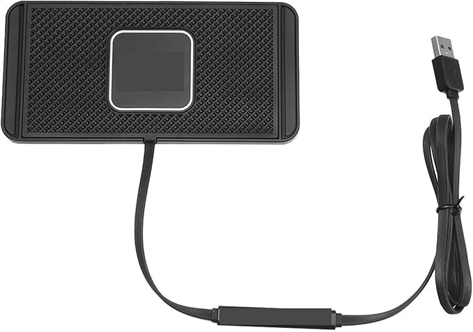 Phone Holder Charger Mat Silicone Mat Non Slip Pad Holder Car Wireless Non Slip Charger Practical