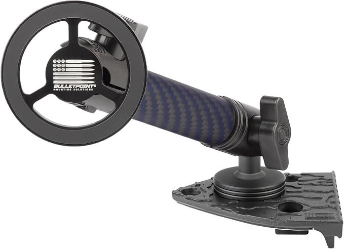 Bulletpoint Dash Mount Cell Phone Holder Compatible with 2018-2023 Jeep Wrangler JL (NOT 4xe) & 2020-2023 Jeep Gladiator Single Ball Mount (Driver Side Magsafe Compatible)