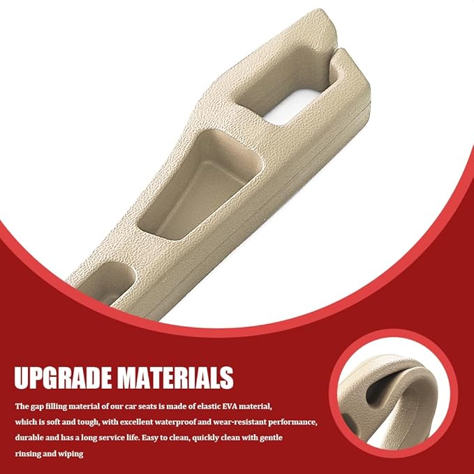 2PCS No Drop Seat Guard, Car Seat Gap Filler, Multi-Function Car Side Gap Filler for Prevent Items Falling, Universal Auto Blocker Between Seats Auto Organizer Accessories for Most Cars