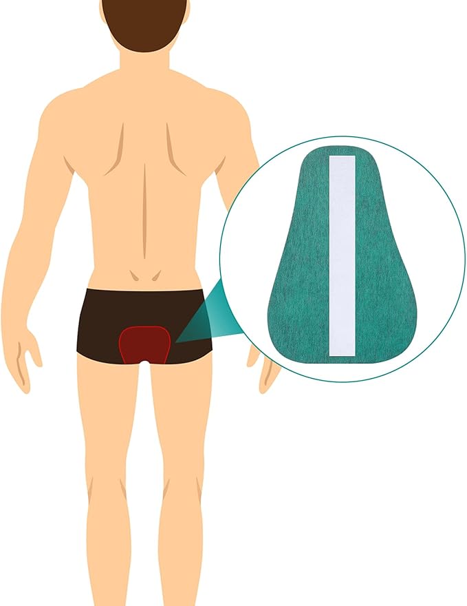 Jutom 8 Pcs Charcoal Underwear Flatulence Pads Deodorizer Women Men High Absorption Charcoal Pad Flatulence Filtering Absorb Odor Unpleasant Smells for Adults Home Car Pet Bathroom Basement(Green)