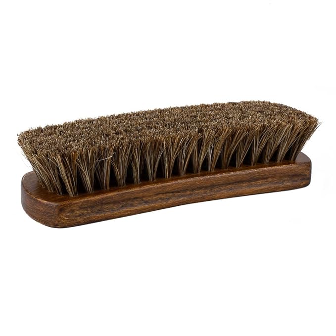 Maxshine Universal Natural Fine Horse Hair Brush – Sturdy Yet Soft Bristles for Car Detailing – Ideal for Cleaning Carpet, Upholstery, Leather & Interior Surfaces