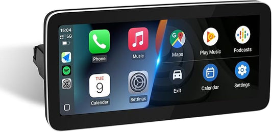 12.3 Inch Linux Car Touch Display Screen for Mercedes Benz 2016-2019 C A CLA GLA GLC Class W205 W176 C117 X156 X253 NTG5.0, Support iOS 26 CarPlay Android Auto Calls Using OEM Bluetooth