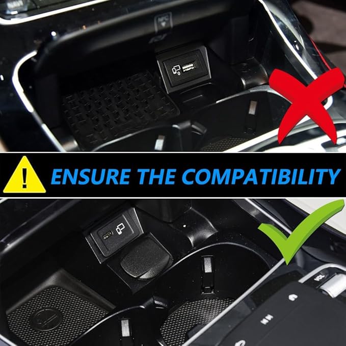 Wireless Car Charger for Mercedes-Benz E-Class 2020-2023, Fast Charging Phone Charger Pad for Mercedes Benz E350 E450 AMG E53 E63 S Coupe Wagon Convertible Accessories