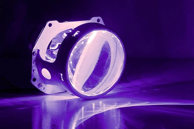 iJDMTOY Purple/Violet 15-SMD LED Accent Ambient Lighting Kit Compatible with Car Motorcycle Projector Lens Demon Eye Retrofit