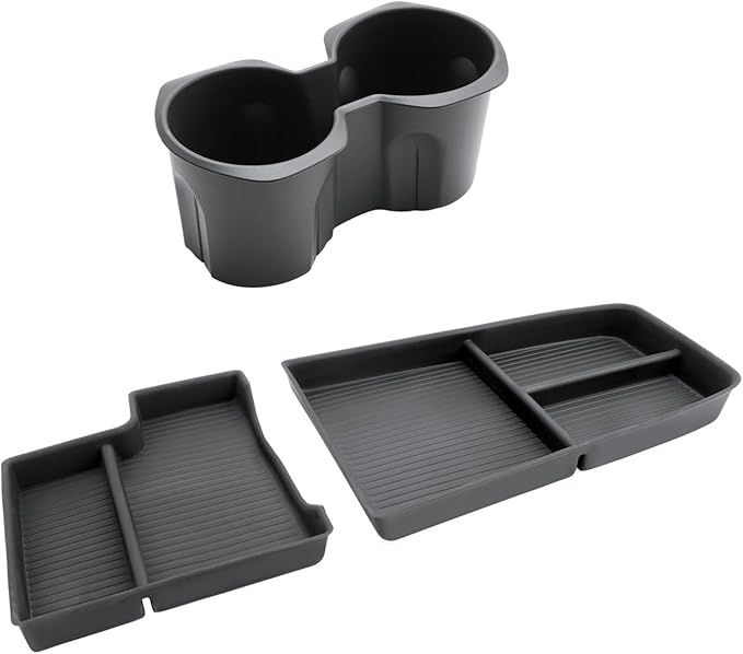 LFOTPP for BMW X1 U11 Center Console Organizer for 2023 2024 2025 2026 BMW X1 U11 Middle Armrest Storage Tray Insert, OEM Fit, Non-Slip Waterproof Interior BMW X1 U11 Accessories