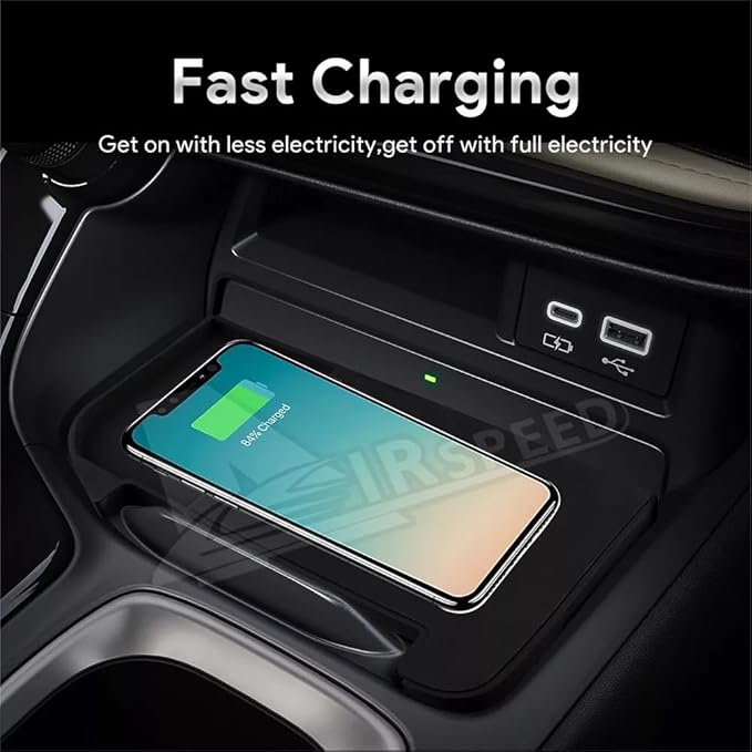 for 2022-2025 Lexus NX 15W Fast Wireless Charger, Car Qi Charging Station Pad Mat fits NX250 NX350 NX350h NX450h
