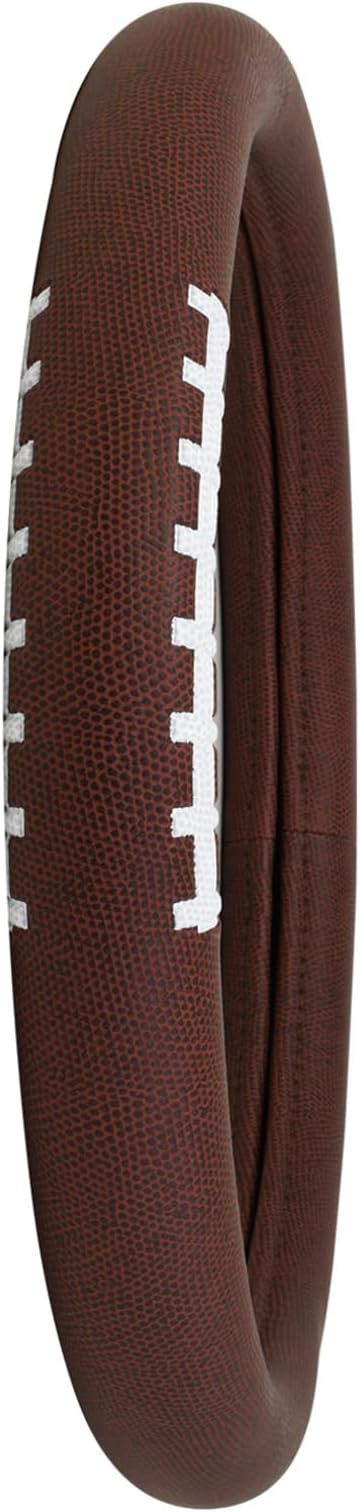 GG Grand General 54010 18 inches Deluxe Steering Wheel Cover American Football