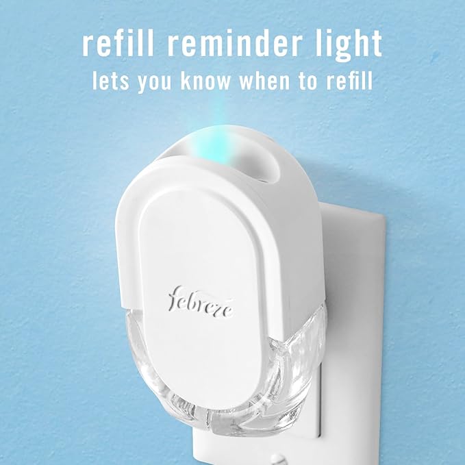 Febreze Odor-Fighting Fade Defy PLUG Air Freshener Refill, Bora Bora, .87 fl. oz. Oil Refills- Pack of 1