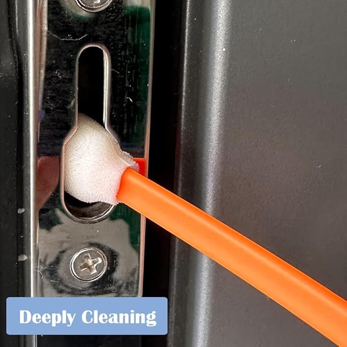 Disposable Crevice Cleaning Brushes, Multi-Purpose Narrow Gap Scrub Cleaner for Toilet Corner, Window Track, Door Groove, Car AC Vent & Small Spaces Household Cleaning Tools （200PCS）