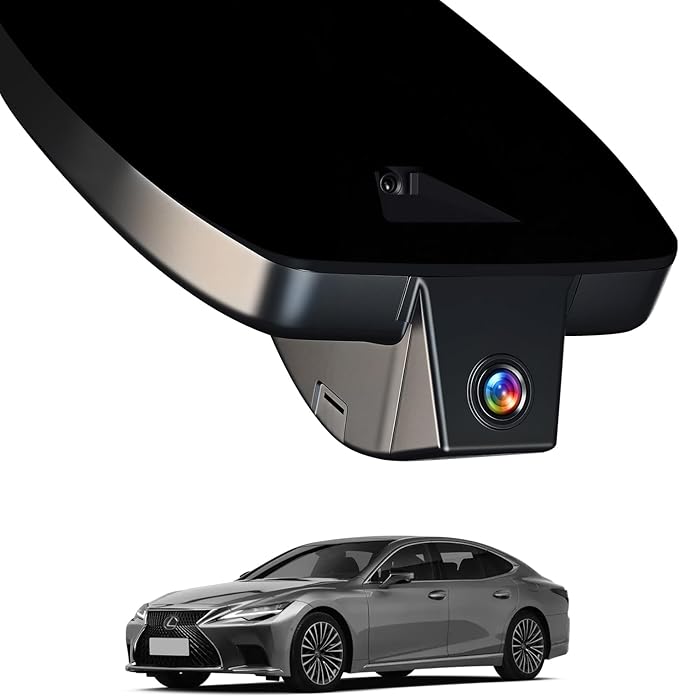 Leadfan 4K Dash Cam for Lexus ES 2019-2026, ES350 ES300h F Sport ES250 etc., Integrated OEM Look, Free 128GB SD Card, Dash Cam with WiFi & APP, Loop Recording, G-Sensor, Plug & Play Dashcam