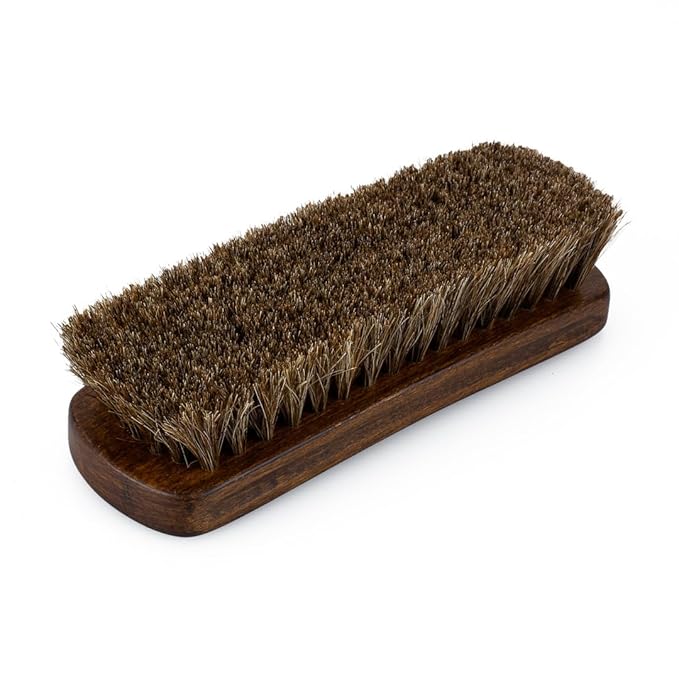 Maxshine Universal Natural Fine Horse Hair Brush – Sturdy Yet Soft Bristles for Car Detailing – Ideal for Cleaning Carpet, Upholstery, Leather & Interior Surfaces