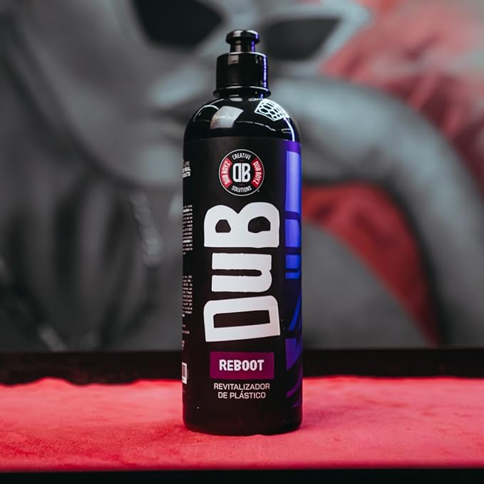 DUB BOYZ Reboot Trim & Plastic Restorer – 16 oz, Restores Faded Surfaces, UV Protection, Water-Resistant Finish, Easy Application for Exterior & Interior Use