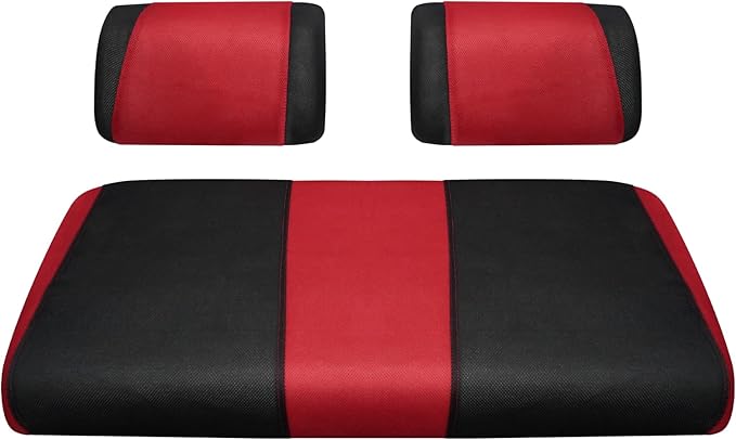 Golf Cart Front and Rear Seat Covers for Yamaha G2 G8 G9 G11 G14 G16 G19 G20 G21 G22, Durable Polyester Fabric Yamaha Golf Cart Seat Covers, Breathable Washable