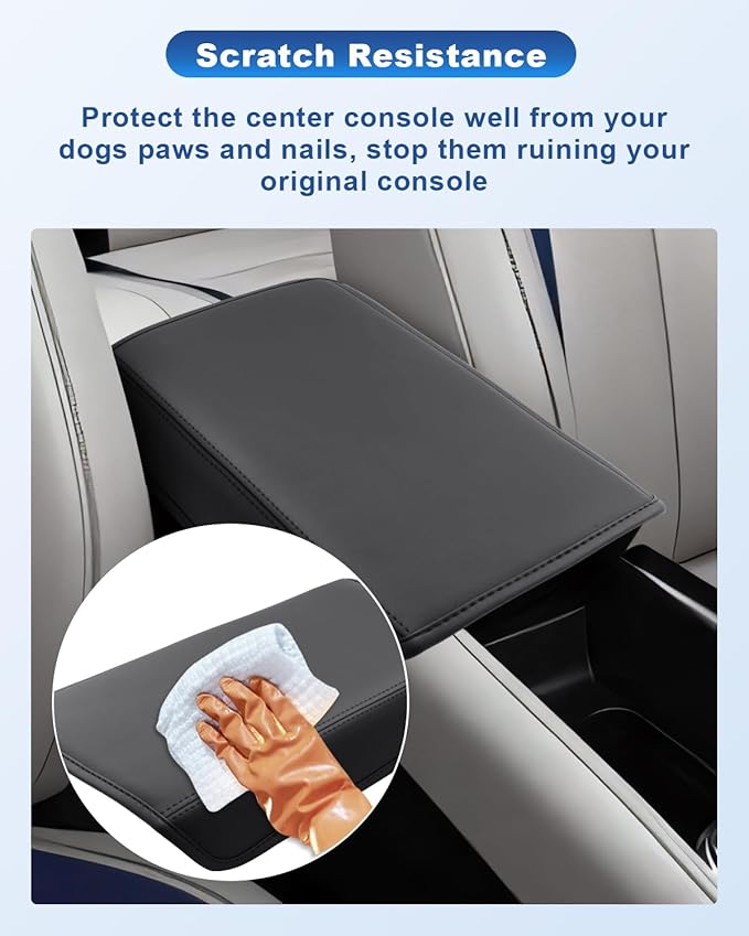 CDEFG for 2025 2026 Acura ADX Center Console Cover for 2025 2026 Acura ADX Accessories Armrest Cover ADX Middle Console Pad Arm Rest Cushion Leather Cover