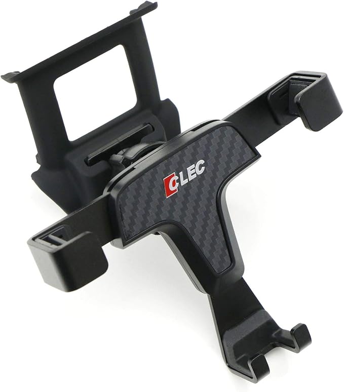 iJDMTOY Smartphone Gravity Holder w/Exact Fit Clip-On Dash Mount Compatible with 2017-up Audi A4 A5 (Won't Occupy Air Vent Opening)