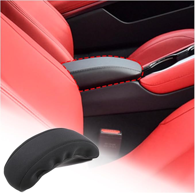 Center Console Armrest Seat Box Cover Compatible with Lotus Emira 2022-2024, Cushion Lid Protector Pad Anti-Scratch Interior Accessories