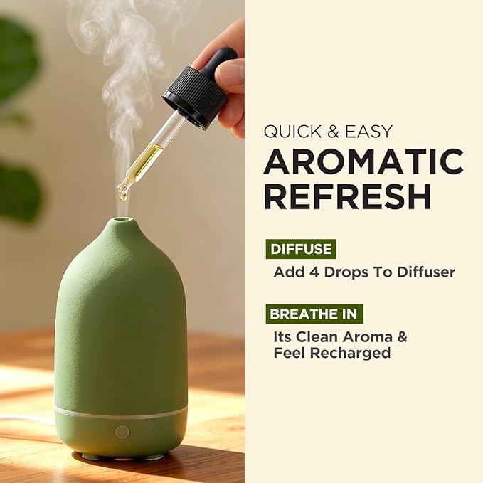 100% Pure Eucalyptus Essential Oil - 4 Fl Oz - Eucalyptus Oil for Hair, Skin, Diffuser, Aromatherapy & DIY Candle Making Scent